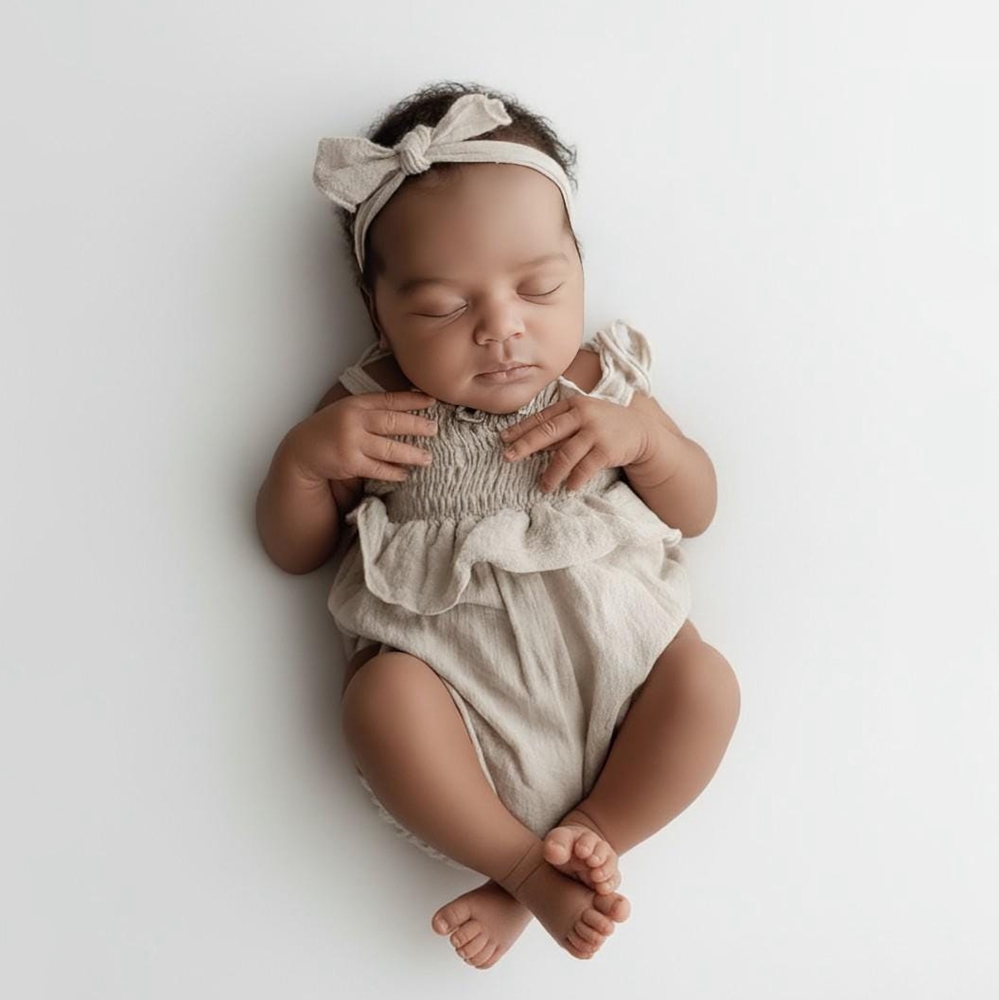 Baby Clothing Brand - Newborn Photography Props Baby Girl Yellow