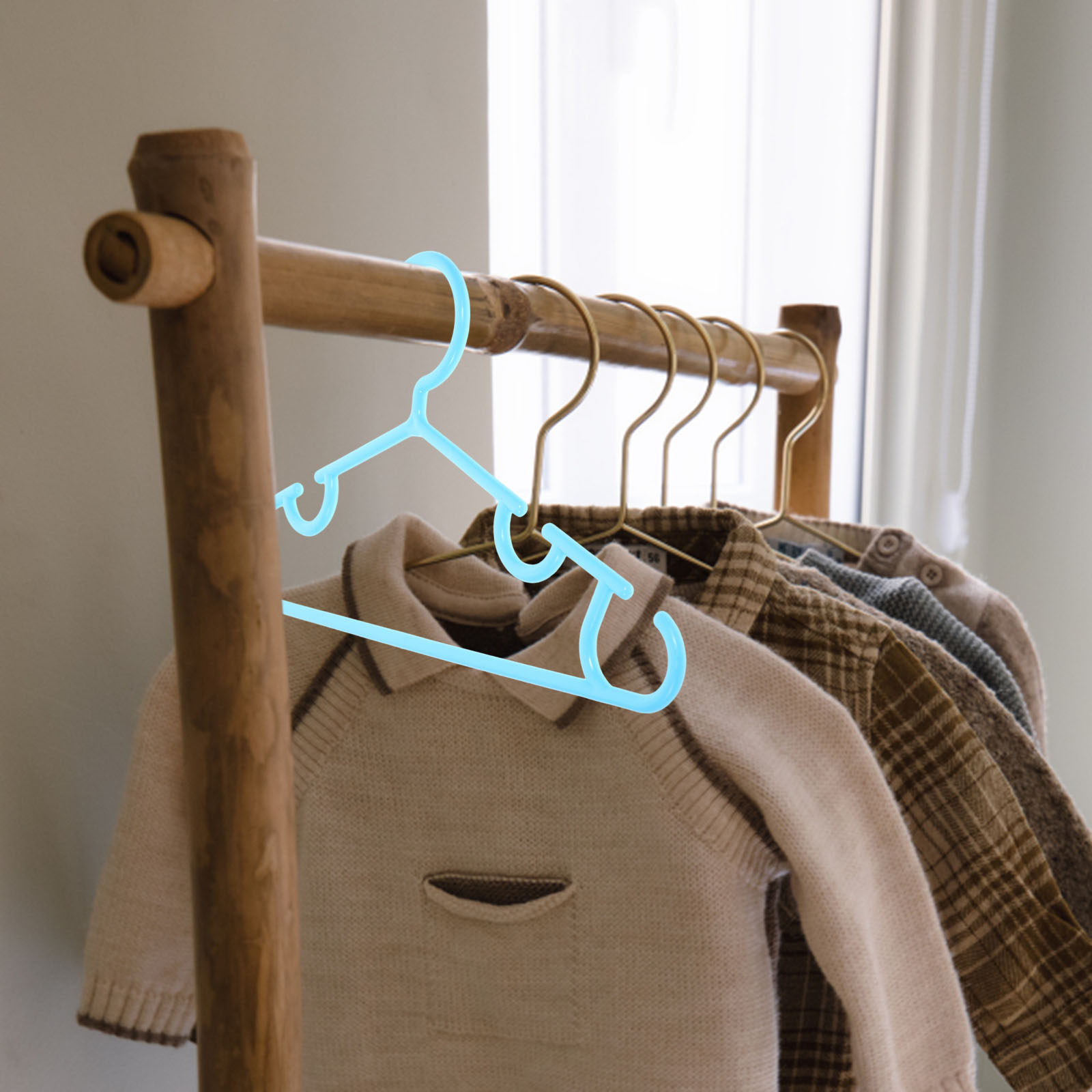 Baby Clothing Quality - 10Pcs Exquisite Workmanship Non-Slip Baby Hangers