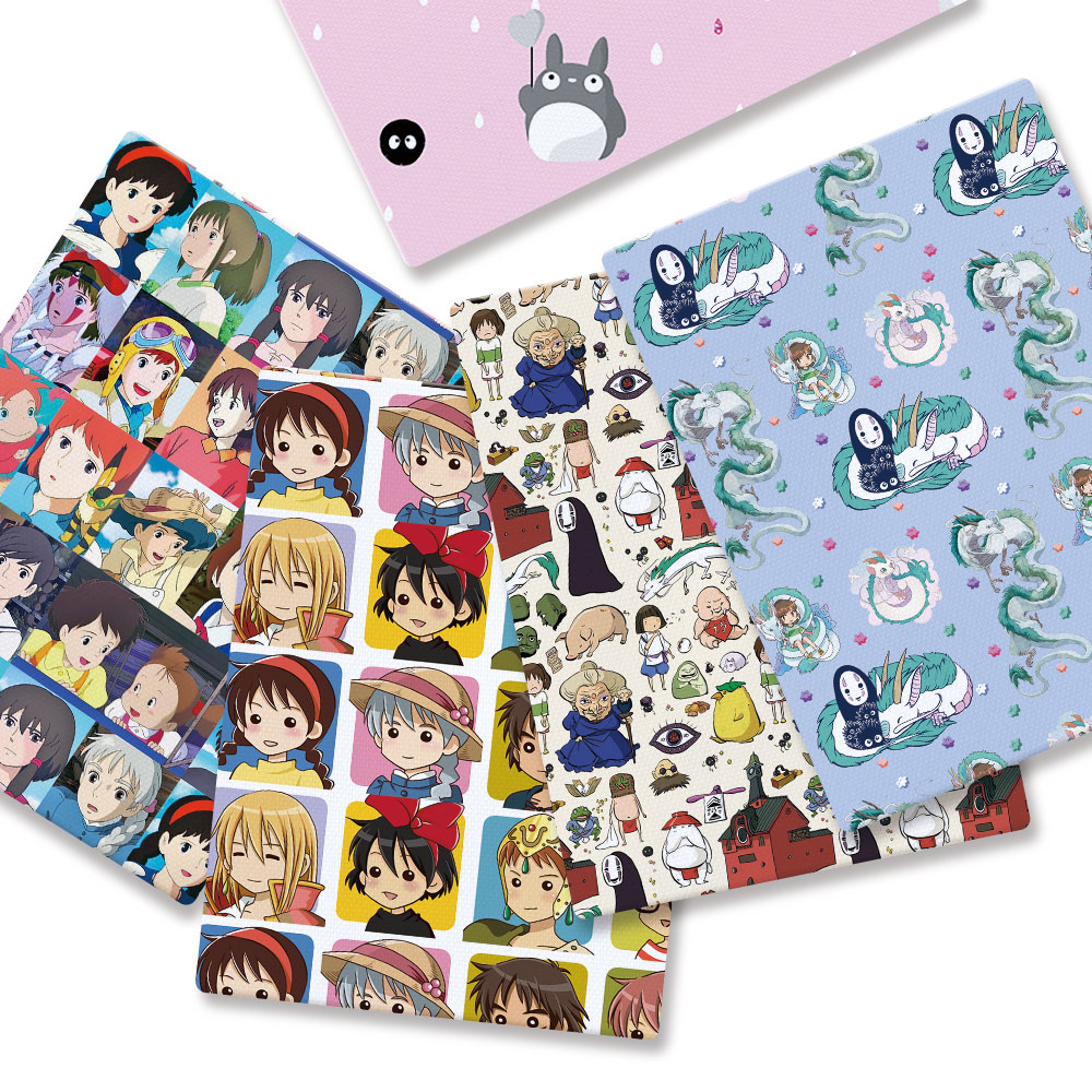 Baby Clothing Japan - Cartoon Fabric Hot DIY140*50cm Handmade Sewing