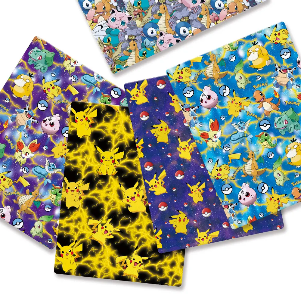 Baby Clothing Japan - Pokemon Cartoon Fabric140*50cm Handmade Sewing Patchwork