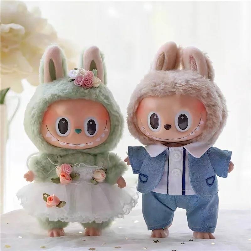 15 17cm For Labubu Doll Weddin - Baby Clothing Accessories review and price
