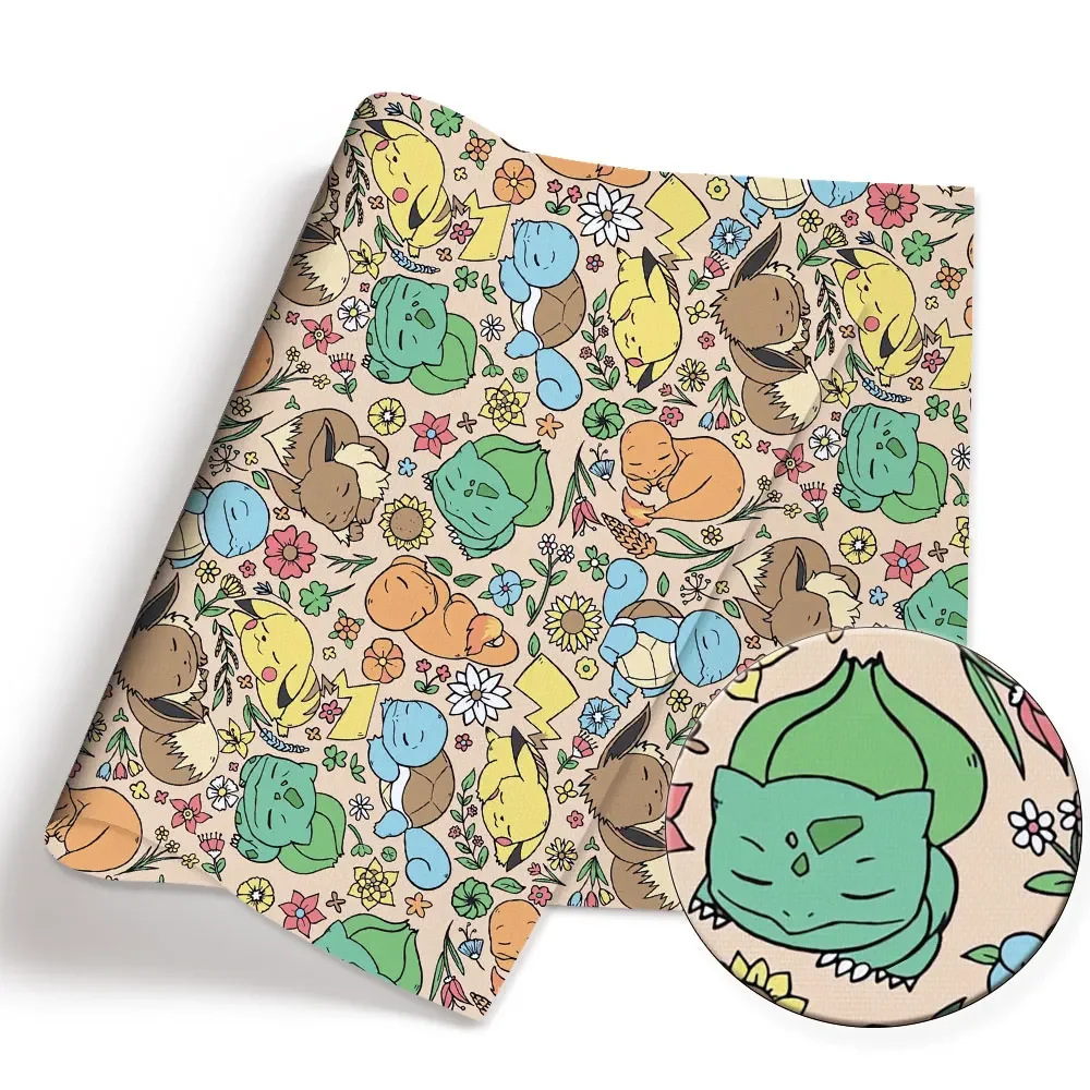 Pokemon Cartoon Fabric140*50cm - Baby Clothing Japan review and price