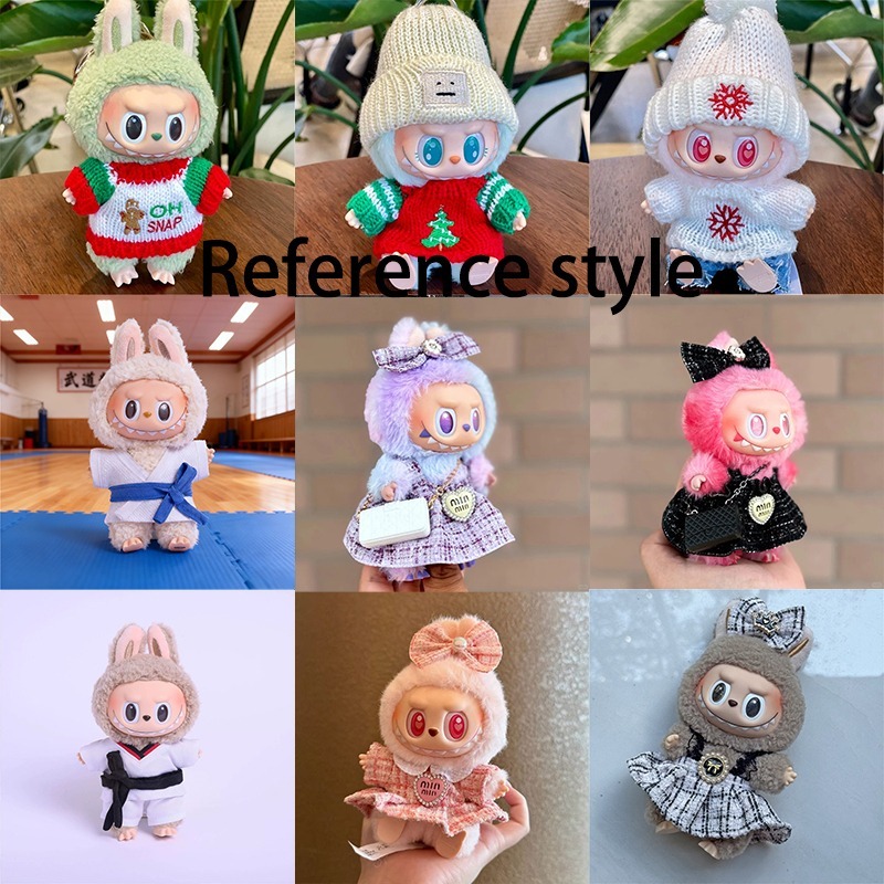 15 17cm For Labubu Doll Blind  - Baby Clothing Clearance review and price