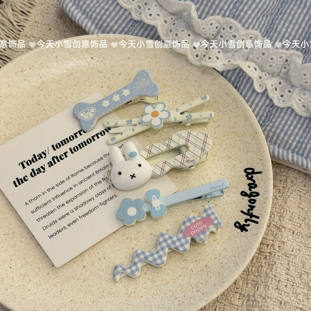 5pcs Miffy Hair Clip Cute Baby - Baby Clothing Japan review and price
